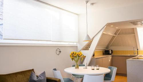 One-Bedroom Loft Apartment with Balcony