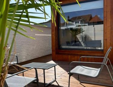 One-Bedroom Apartment with Terrace