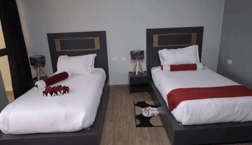 Twin Room with City View