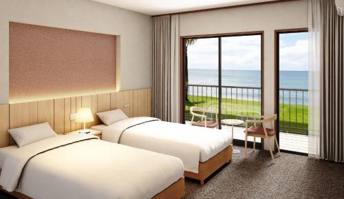 Standard Twin Room with Sea View