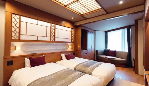 Modern Japanese Style Room with Twin Bed - Non-Smoking