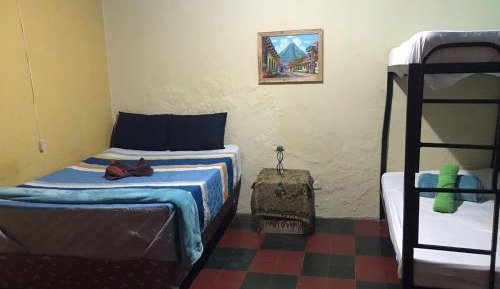 Economy Quadruple Room with Shared Bathroom