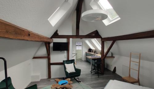 Studio with Balcony