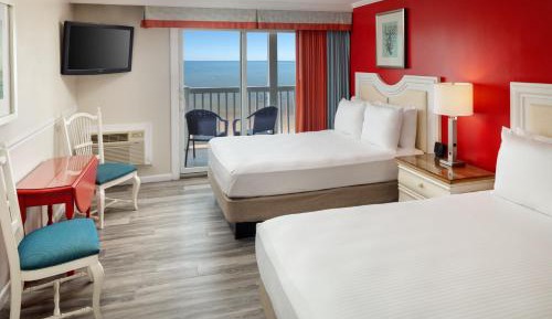 Waterfront Room with Two Double Beds