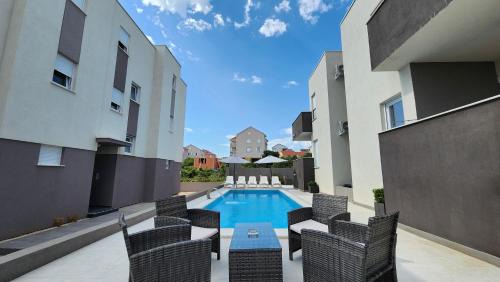 Two-Bedroom Apartment with Balcony and Sea View