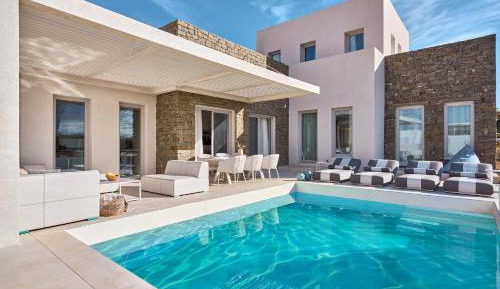 White-Blue Villa