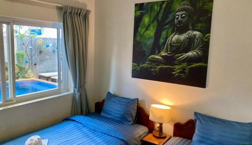 Twin Room with Pool View