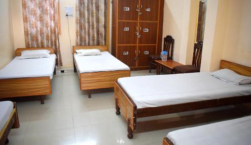 Single Bed in Male Dormitory Room