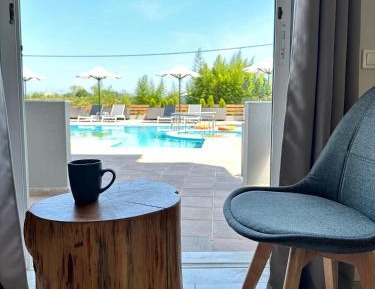 Studio with Pool View
