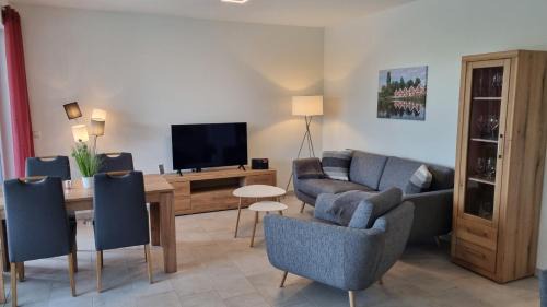 Apartment mit Sauna und Terrasse