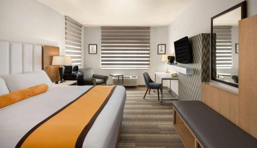 1 King Bed, Mobility Accessible Room, Bathtub w/ Grab Bars, Non-Smoking