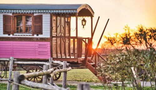 Wooden Caravan