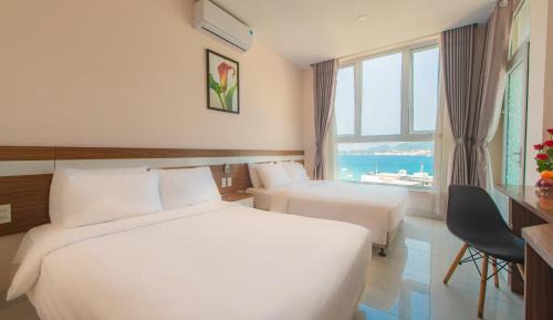 Quadruple Room with Sea View