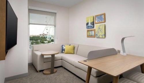 One-Bedroom King Suite with Sofa Bed