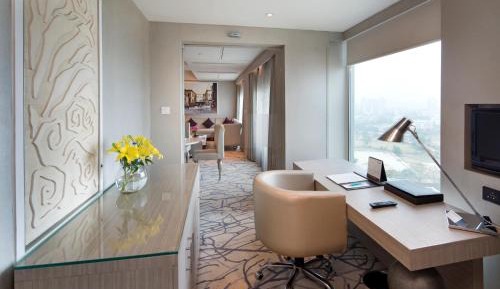 One-Bedroom Presidential Suite - Executive Lounge Access  with INR 1000 credit , Late check-out by 1300 hours and Early check-in by 1400 hours, 15% discount on F&B