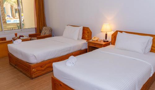 Twin Room with Pool View