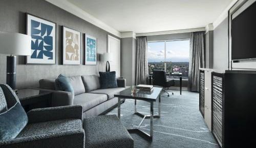 One-Bedroom Junior King Suite with Sofa Bed and Lake View