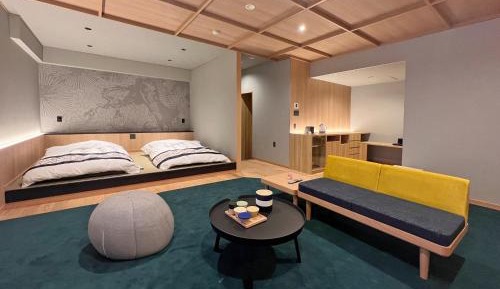 Japanese-Style Room with Open-Air Bath, Top Floor