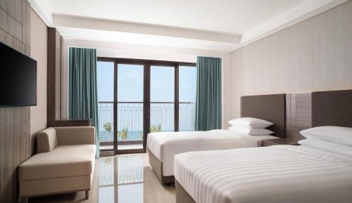 Twin Room with Balcony, Ocean View