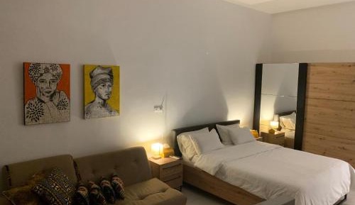 Studio with Balcony