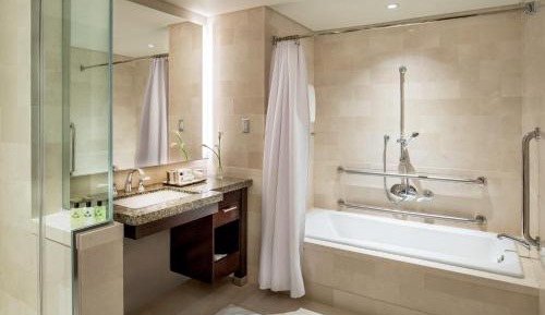 Classic Queen Room with Two Queen Beds and Accessible Tub - Mobility Access
