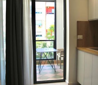 Studio with Balcony