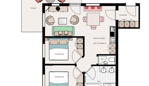 Two-Bedroom Apartment
