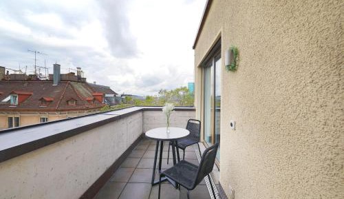 Medium Studio with Kitchenette and Balcony