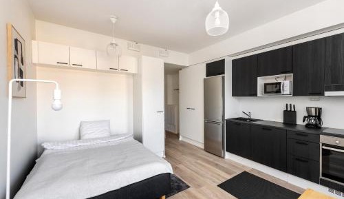 Studio with Balcony