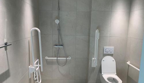 King Room with Roll-In Shower - Disability Access