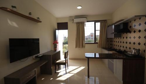 Studio with Balcony
