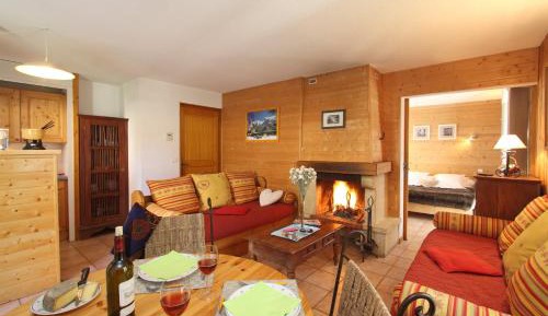 Chalet GRAND AIGLE n°2 Two bedroom and mezzanine with private terrace and glacier view