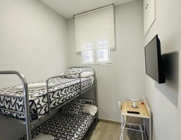 Bunk Bed Room with Shared Bathroom