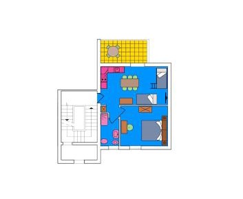 Standard One-Bedroom Apartment - Large