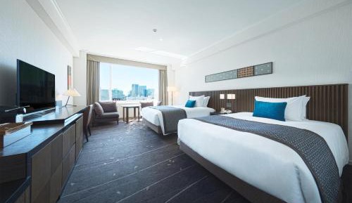 Executive Twin (Non-Smoking) with Lounge Access and Lounge Breakfast Included + Sauna Access