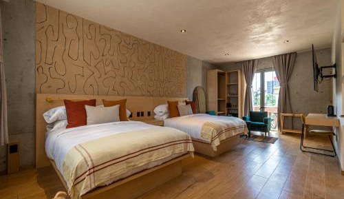 Deluxe Double Room with Two Double Beds
