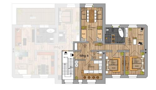 Three-Bedroom Apartment