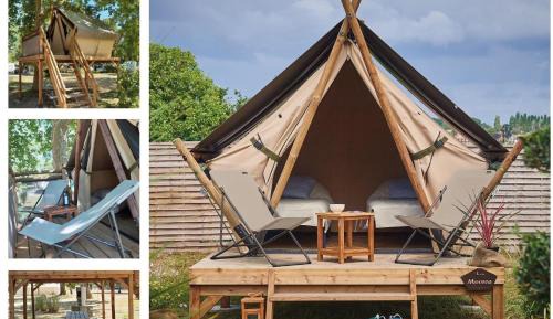 Tent Moorea on stilts (2Adults)
