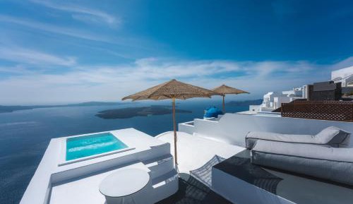 Master Suite with Caldera View and outdoor Hot Tub - Private Terrace