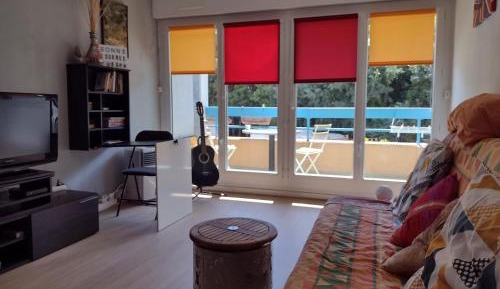 Studio with Balcony
