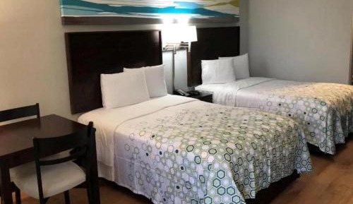 Studio Double Room with Two Double Beds Non-Smoking