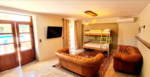 Family Room with Terrace