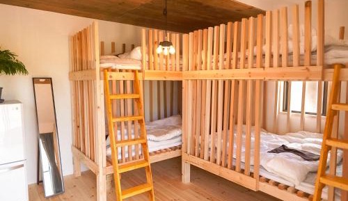 Bunk Bed in Female Dormitory Room  