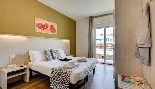 Double or Twin Room with Side Sea View and Balcony