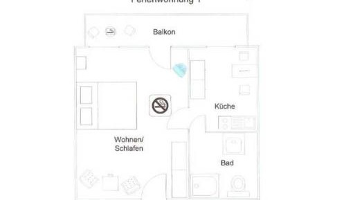 Apartment with Balcony