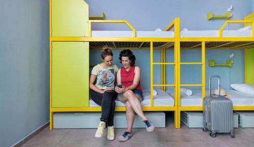 Bed in 6-Bed Female Dormitory Room