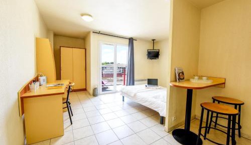 Studio Lit double avec Balcon