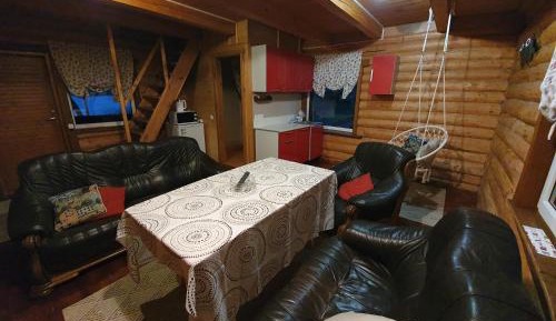Family Room with Sauna