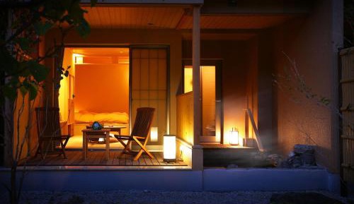 Deluxe Room with Tatami Area and Open-Air Bath