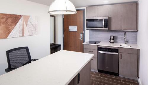 Studio Suite with Two Queen Beds, Sofa Bed and Kitchen